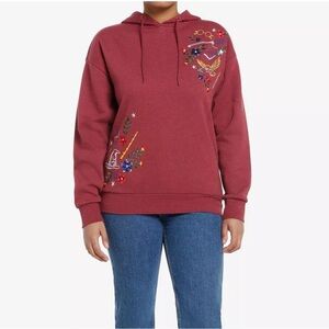 Harry Potter Floral Icons Hoodie